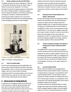 High Thermal Stress Turbine Oil Specifications for Modern Gas Turbines