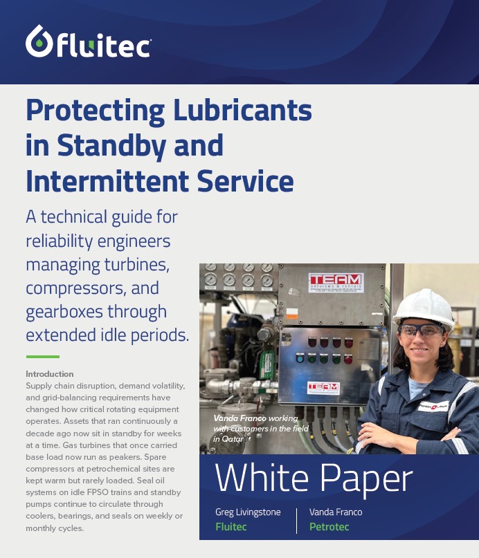 Protecting Lubricants in Standby and Intermittent Service